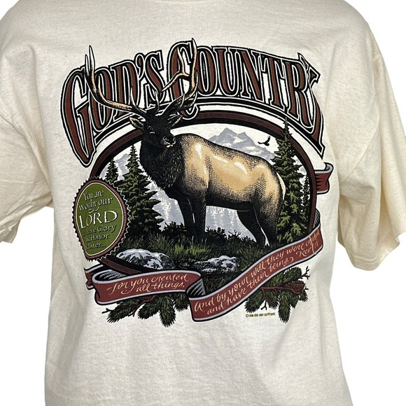 Vintage Deadstock 1998 Living Epistle God's Country Revelations 4:11 One Way Out - Picture 2 of 6